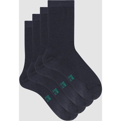 Pack of 2 Pairs of Crew Socks in Organic Cotton - Dim - Modalova