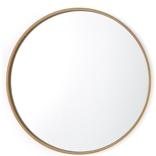 Alaria 100cm Round Oak Mirror - LA REDOUTE INTERIEURS - Modalova