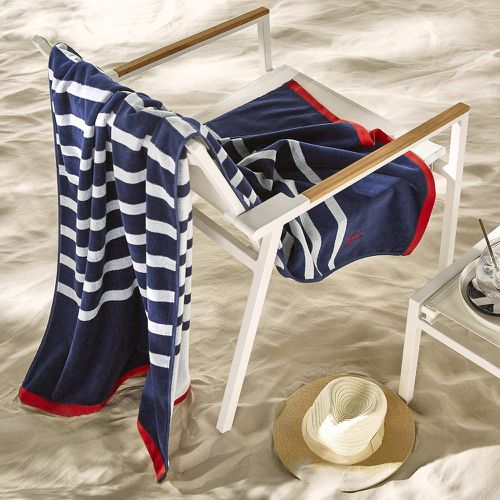 Marinière Striped 420 g/m2 Cotton Velour Beach Towel - LA REDOUTE INTERIEURS - Modalova