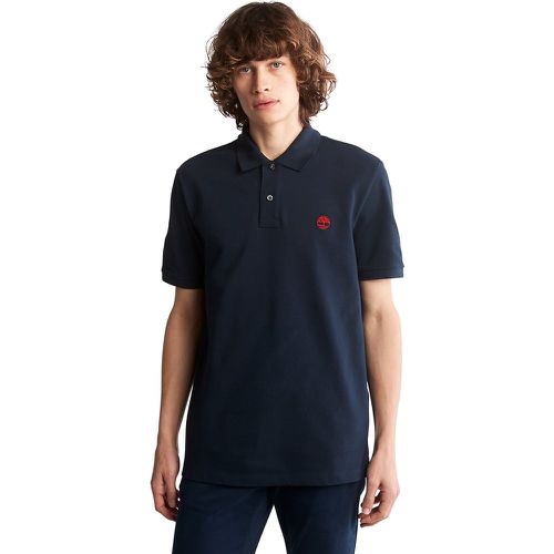 Millers River Polo Shirt in Cotton Pique and Regular Fit - Timberland - Modalova