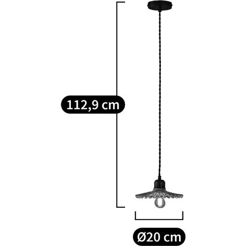 Iloa 20cm Diameter Brass and Striated Glass Ceiling Light - LA REDOUTE INTERIEURS - Modalova