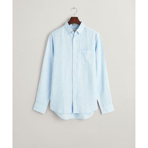 Linen Regular Fit Shirt - Gant - Modalova