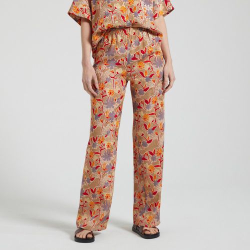 Printed Loose Fit Trousers with High Waist - SEE U SOON - Modalova