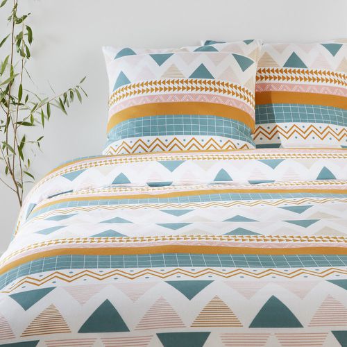 Rise Geometric 100% Cotton Bedding Set with Square Pillowcase - SO'HOME - Modalova