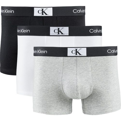 Pack of 3 Hipsters in Plain Cotton - Calvin Klein Underwear - Modalova