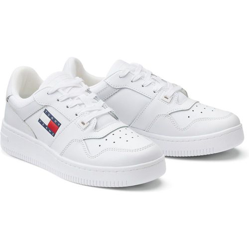 Retro Leather Trainers - Tommy Jeans - Modalova