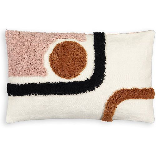 Joan Retro Tufted Rectangular Cotton Cushion Cover - LA REDOUTE INTERIEURS - Modalova