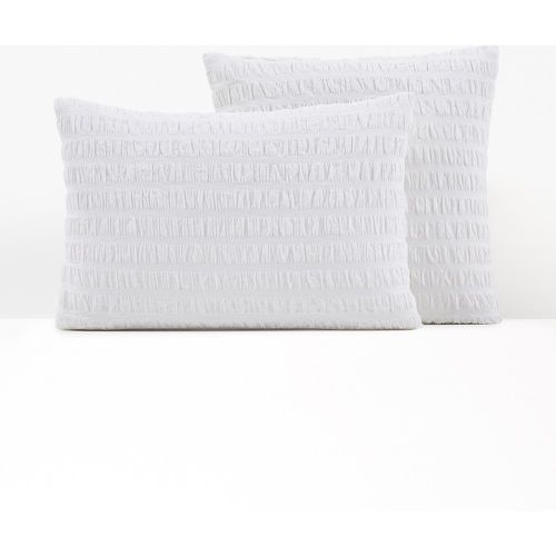 Seersucker 100% Cotton 144 Thread Count Pillowcase - LA REDOUTE INTERIEURS - Modalova