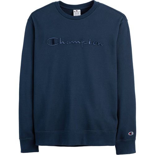 Embroidered Logo Sweatshirt in Cotton Mix with Crew Neck - Champion - Modalova