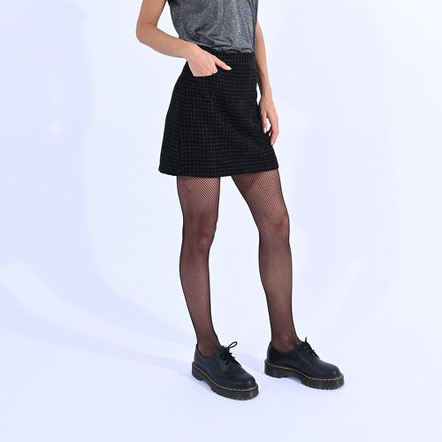 Checked Mini Skater Skirt - MOLLY BRACKEN - Modalova