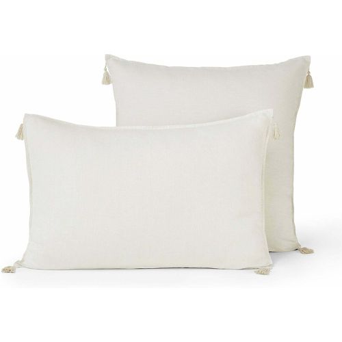 Carly Tassel 100% Washed Linen Pillowcase - AM.PM - Modalova