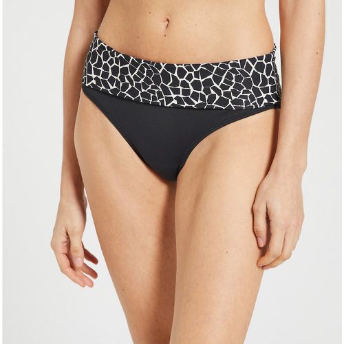 Printed Turn-Down Bikini Bottoms - Anne weyburn - Modalova