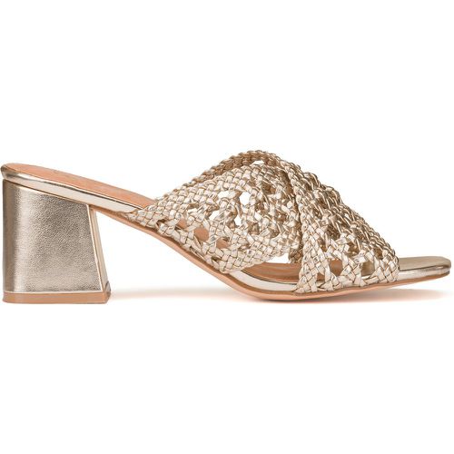 Wide Fit Heeled Mules - LA REDOUTE COLLECTIONS PLUS - Modalova