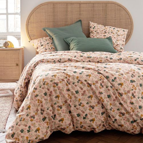 Callas Floral 100% Washed Cotton Fitted Sheet - LA REDOUTE INTERIEURS - Modalova