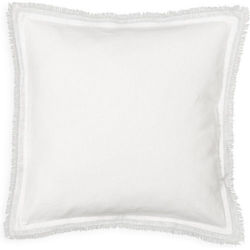Lincot 40 x 40cm Fringed Linen & Cotton Cushion Cover - LA REDOUTE INTERIEURS - Modalova