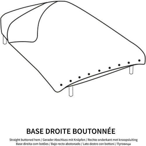 Becado Textured Duvet Cover - LA REDOUTE INTERIEURS - Modalova
