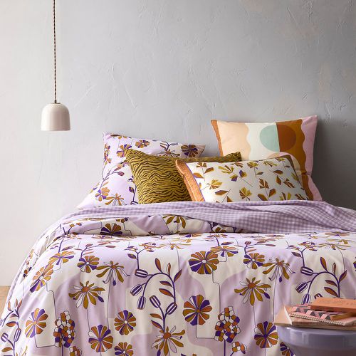Biela Floral Silk/Cotton Satin Pillowcase - LA REDOUTE INTERIEURS - Modalova