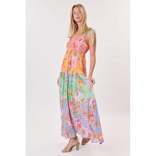 Tantale Floral Maxi Dress in Cotton - DERHY - Modalova