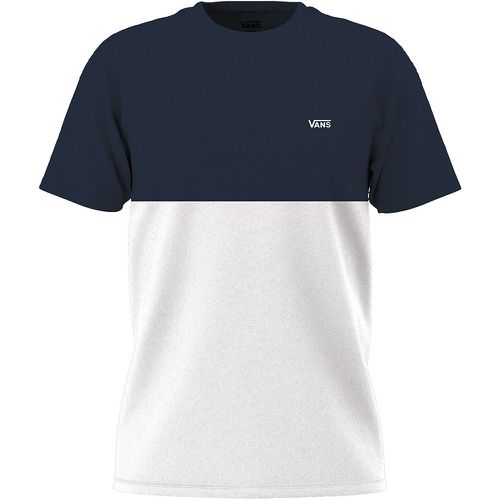 Colour Block Cotton T-Shirt with Short Sleeves - Vans - Modalova