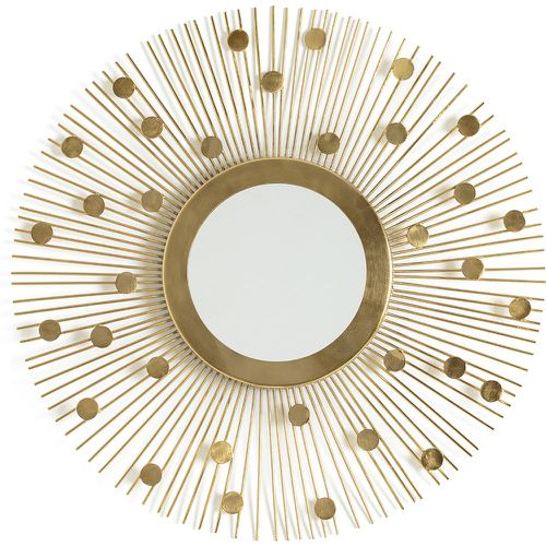 Soleil 58cm Diameter Round Metal Sunburst Mirror - LA REDOUTE INTERIEURS - Modalova