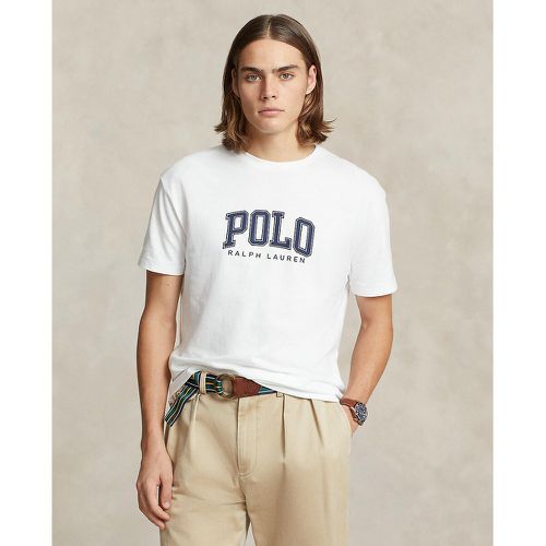 Logo Print Cotton T-Shirt in Regular Fit - Polo Ralph Lauren - Modalova