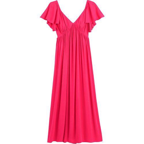Empire Line Maxi Dress with Ruffled Sleeves - LA REDOUTE COLLECTIONS - Modalova