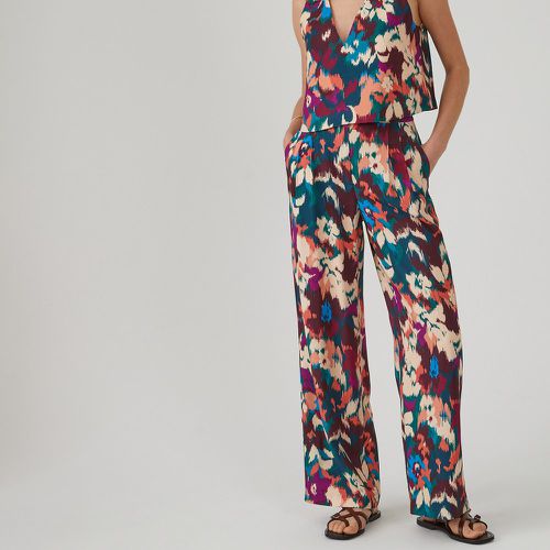 Floral Print Straight Trousers, Length 29.5" - LA REDOUTE COLLECTIONS - Modalova