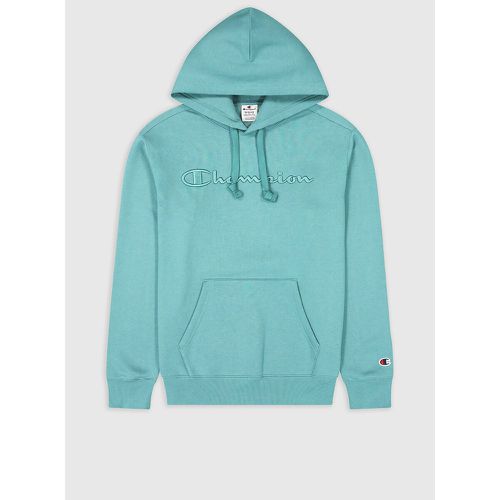 Large Embroidered Logo Hoodie in Cotton Mix - Champion - Modalova