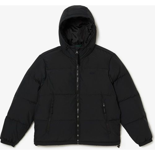 Warm Hooded Padded Jacket with Zip Fastening - Lacoste - Modalova