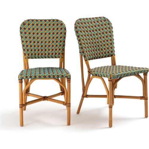 Set of 2 Musette Woven Bistro Chairs - LA REDOUTE INTERIEURS - Modalova