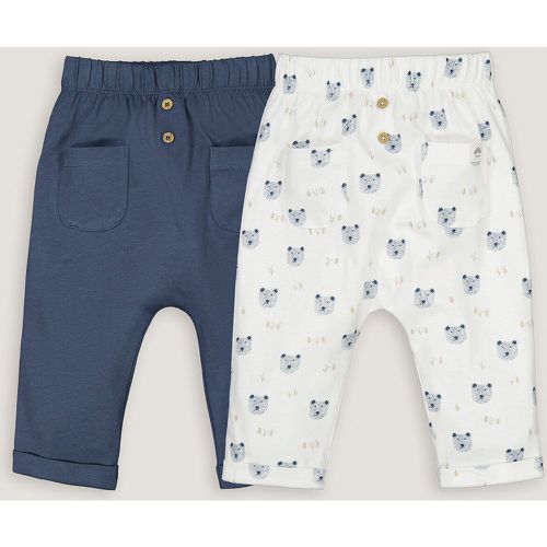 Pack of 2 Joggers in Cotton - LA REDOUTE COLLECTIONS - Modalova