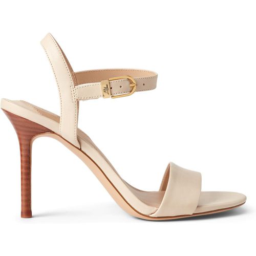 Gwen High Heel Sandals in Leather - Lauren Ralph Lauren - Modalova