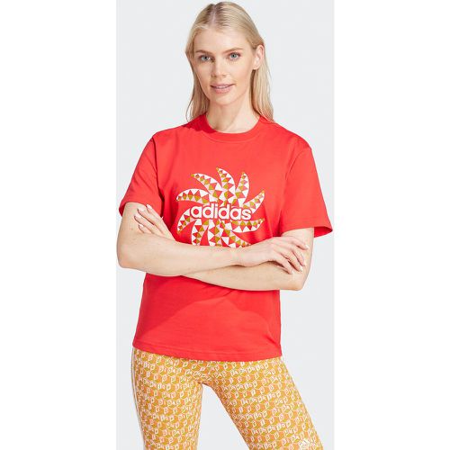 Farm Rio Graphic T-Shirt with Logo Print in Cotton - ADIDAS SPORTSWEAR - Modalova