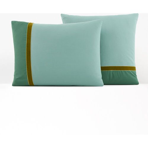 Lucette Two Tone 100% Cotton Pillowcase - LA REDOUTE INTERIEURS - Modalova