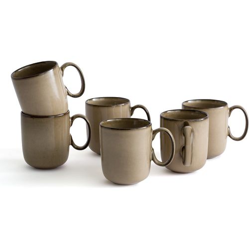 Set of 6 Onda Stoneware Mugs - LA REDOUTE INTERIEURS - Modalova
