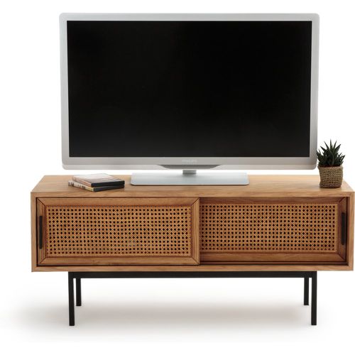 Waska Oak & Cane 2-Door TV Unit - LA REDOUTE INTERIEURS - Modalova