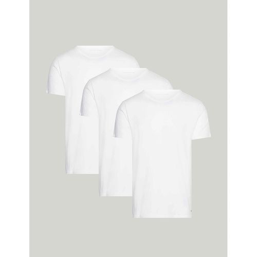 Pack of 3 T-Shirts in Plain Cotton with V-Neck - Tommy Hilfiger - Modalova