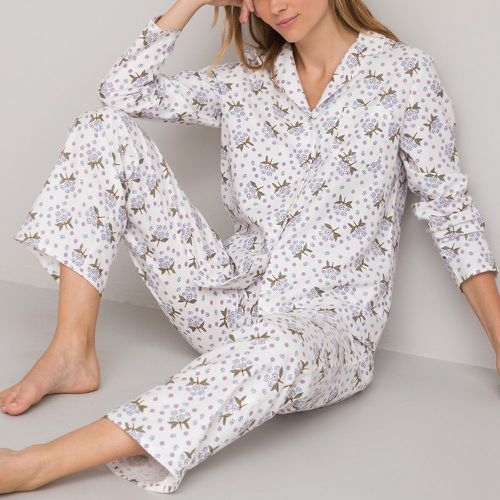 Floral Cotton Flannel Pyjamas - LA REDOUTE COLLECTIONS - Modalova