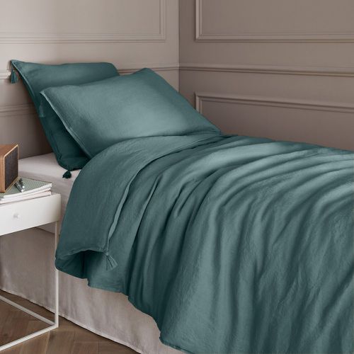 Carly 100% Washed Linen Duvet Cover - AM.PM - Modalova