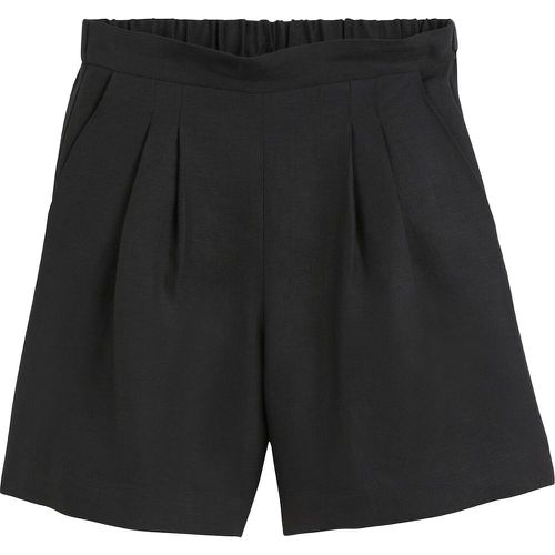 Linen Pleat Front Shorts, Made in France - LA REDOUTE COLLECTIONS - Modalova