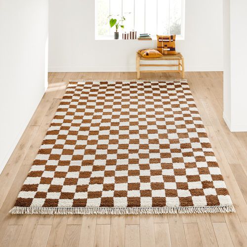 Danito Fringed Checkerboard XL Rug - LA REDOUTE INTERIEURS - Modalova