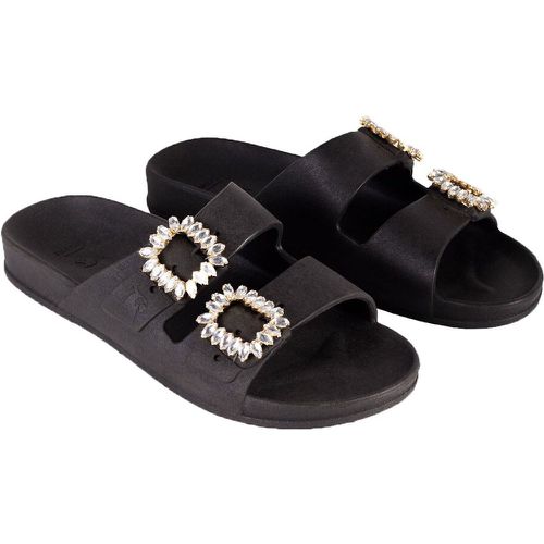 Barra Jewelled Mules with Double Straps - CACATOES - Modalova