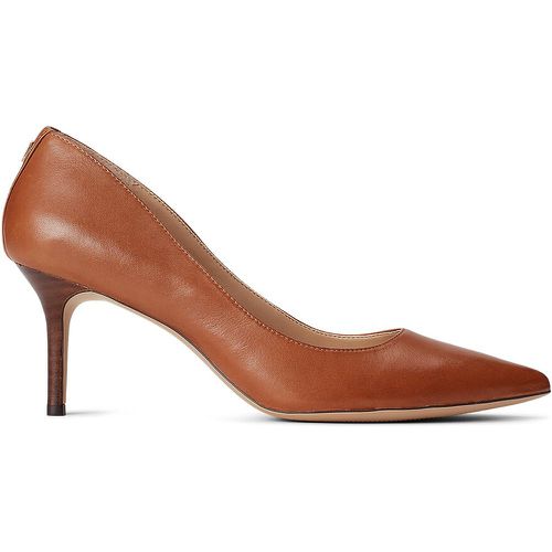 Leather Pointed Stiletto Heels - Lauren Ralph Lauren - Modalova