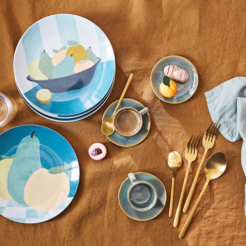 Set of 6 Artyo Artistic Porcelain Dessert Plates - LA REDOUTE INTERIEURS - Modalova