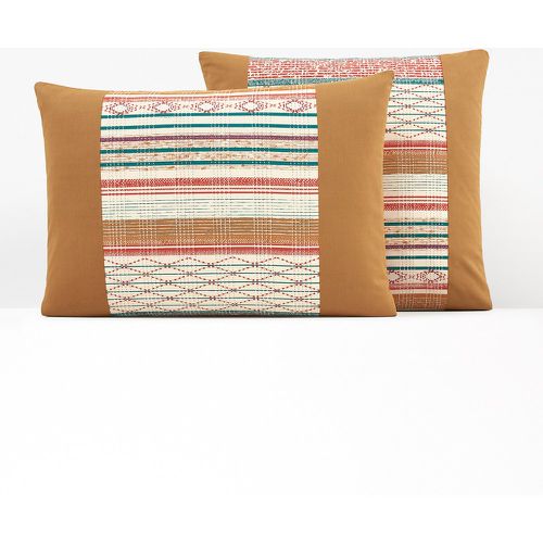 Elvire Aztec Striped Recyled Cotton Pillowcase - LA REDOUTE INTERIEURS - Modalova