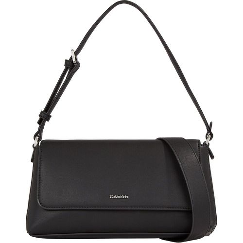 Baguette Bag with Flap and Shoulder Strap - Calvin Klein - Modalova
