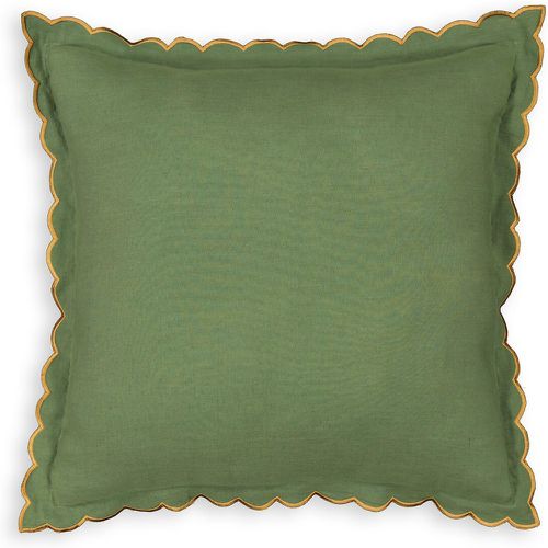 Antoinette Linen Cotton Blend Cushion Cover - LA REDOUTE INTERIEURS - Modalova
