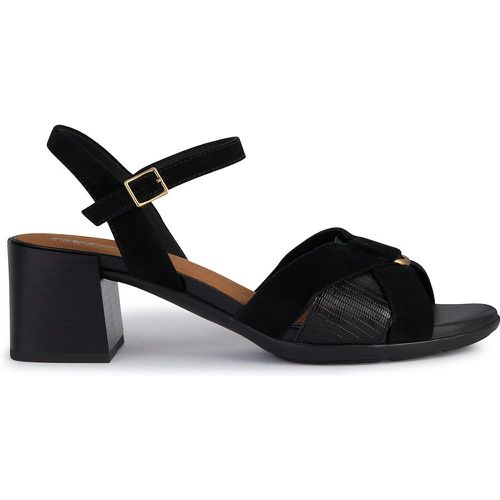 New Marykarmen Breathable Sandals in Suede with Heel - Geox - Modalova