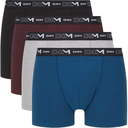 Pack of 4 Cotton Hipsters - Dim - Modalova