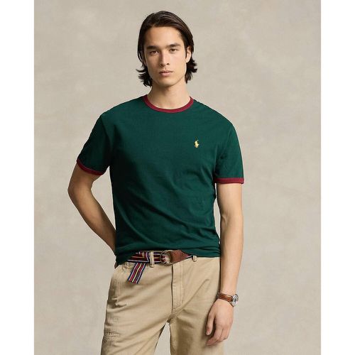 Cotton Tipped T-Shirt - Polo Ralph Lauren - Modalova